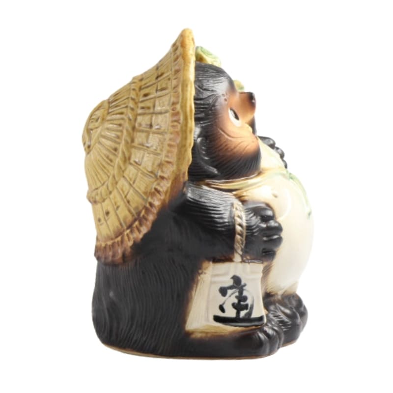 Japansk Tanuki-statuette 25 cm