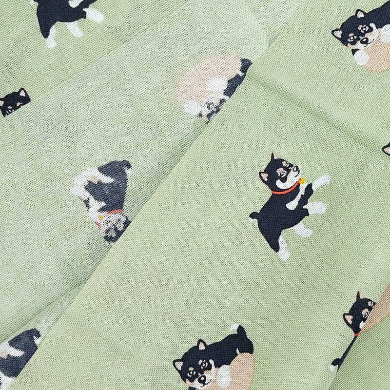 Japansk Tenugui Kuro Shiba