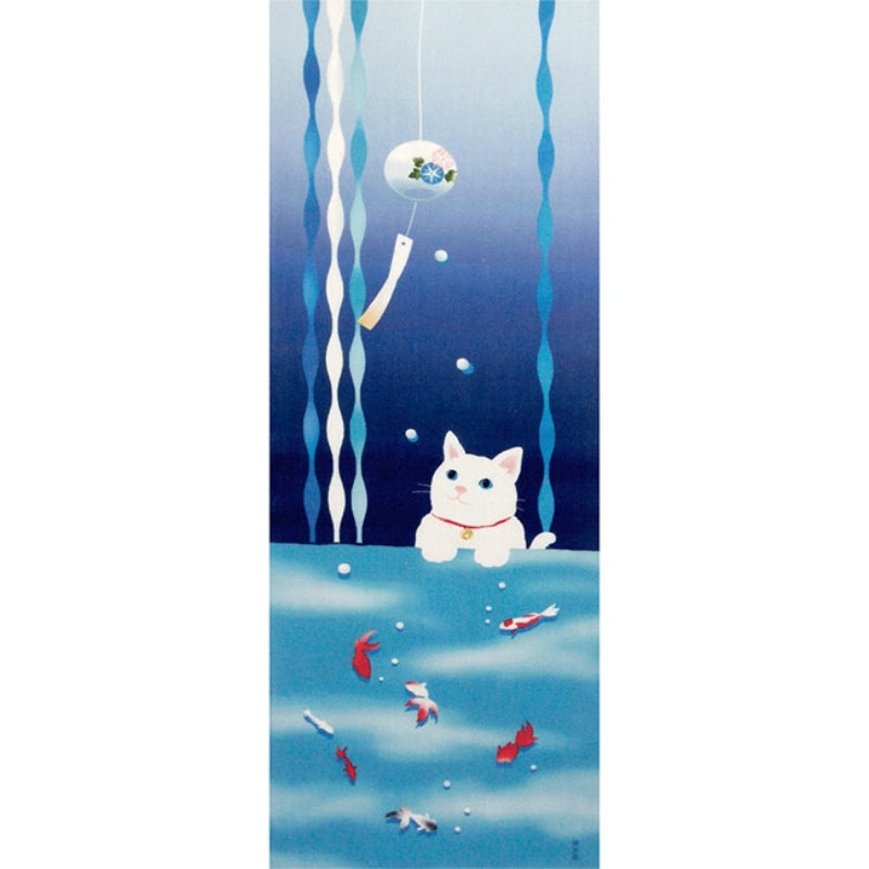 Japansk Tenugui sommerkat