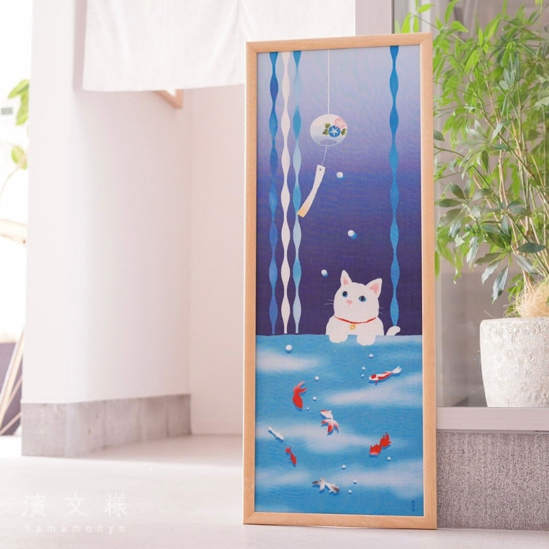 Japansk Tenugui sommerkat