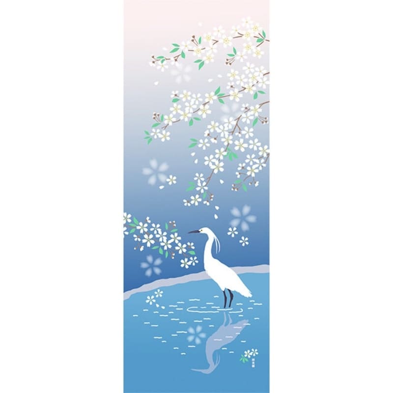 Japansk Tenugui Yumezakura