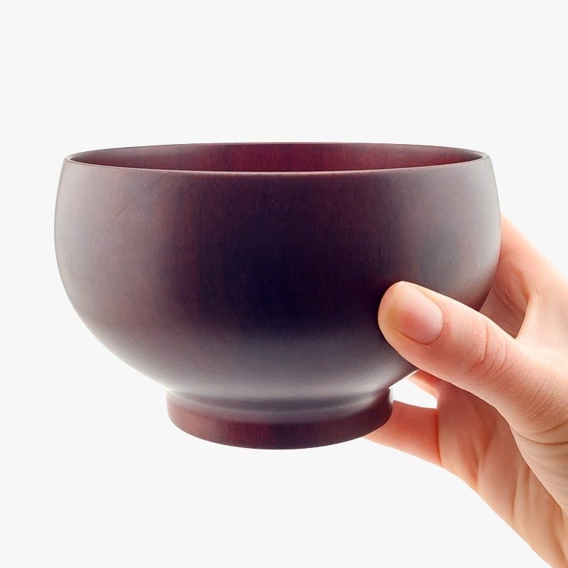 Japansk træskål Kishu Nuri