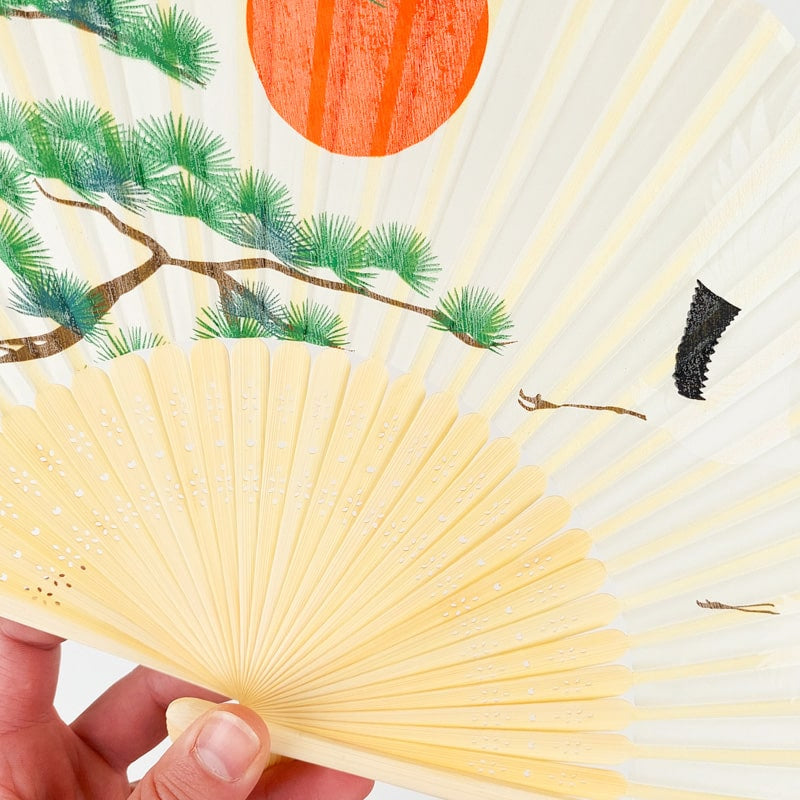 Japansk trane og fyrretræsvifte