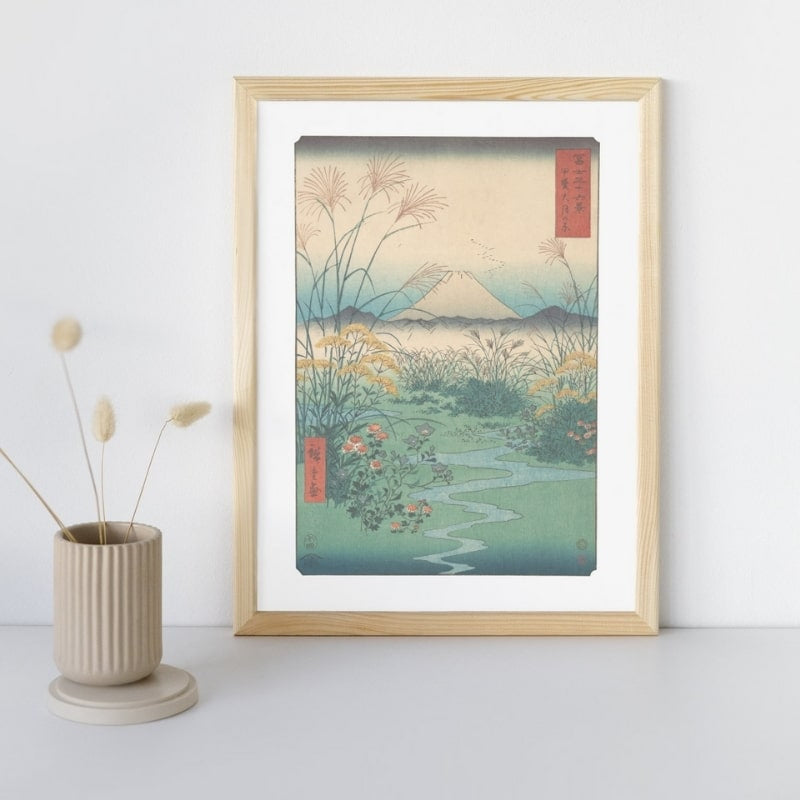 Japansk tryk Plain af Ōtsuki A3