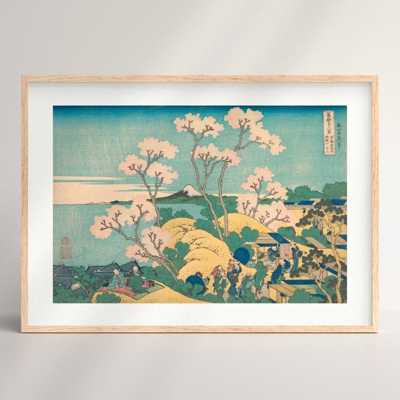 Japansk tryk Shinagawa A3