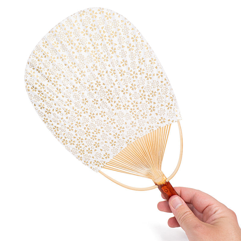 Japansk Uchiwa Vifte - Washi Sakura