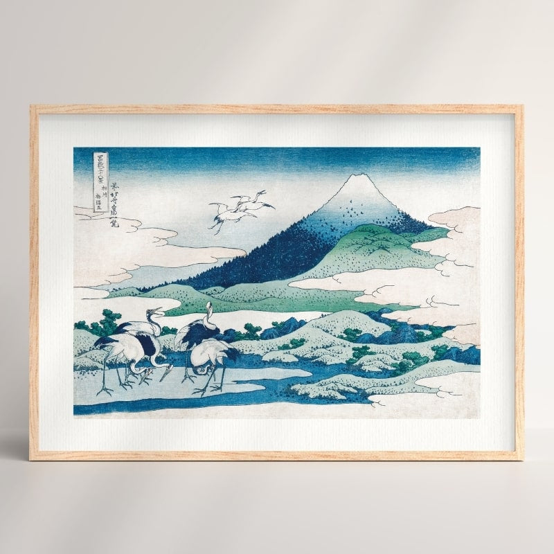 Japansk Umezawa-tryk A3