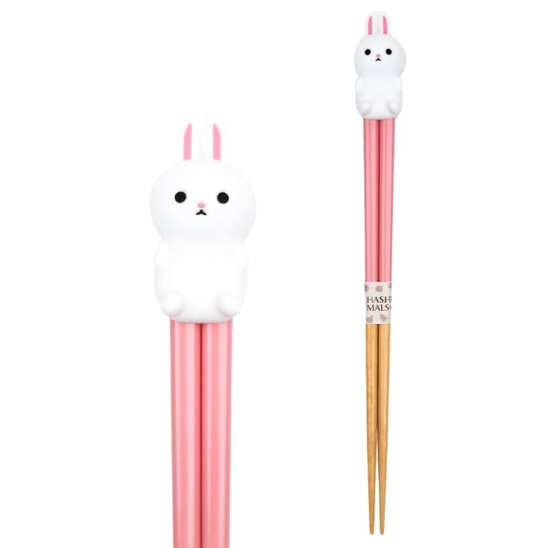 Japanske Kawaii-spisepinde med kanin