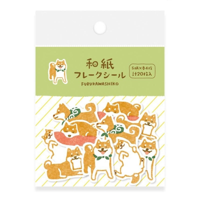 Japanske klistermærker Shiba hund