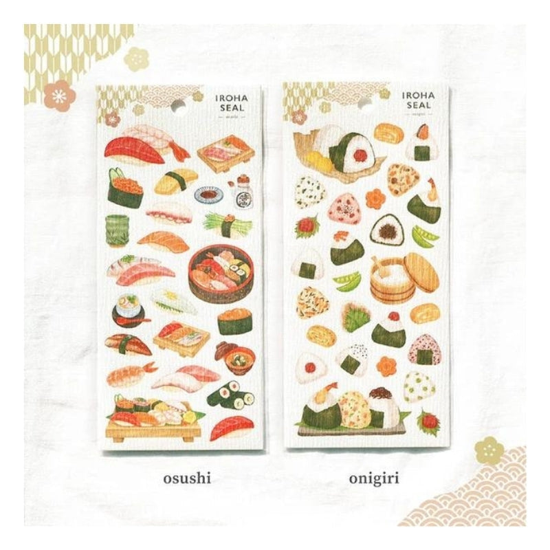Japanske Onigiri-klistermærker