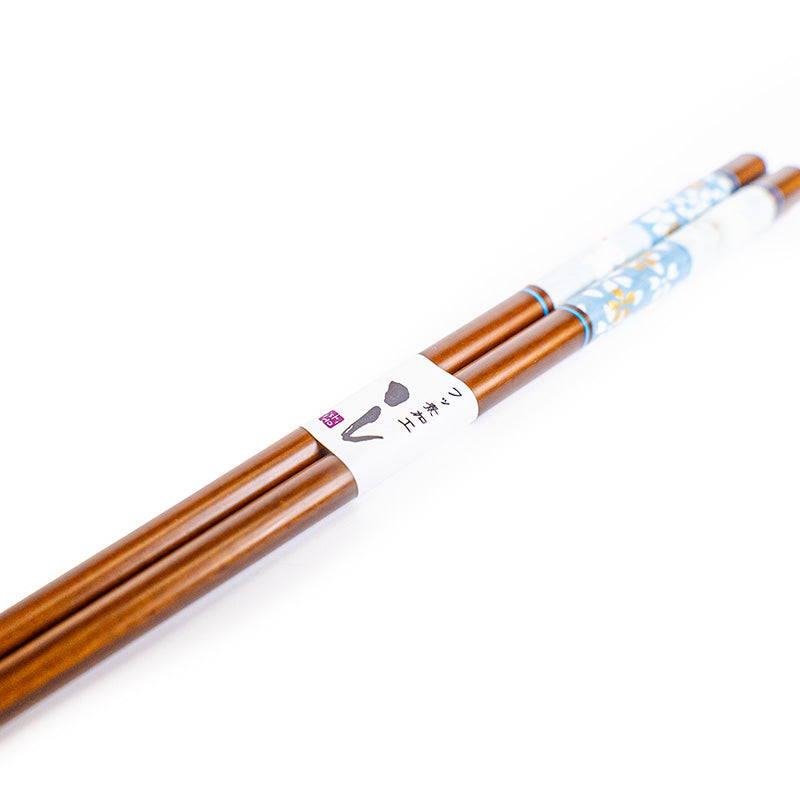 Japanske Spisepinde - Blå Sakura Usagi