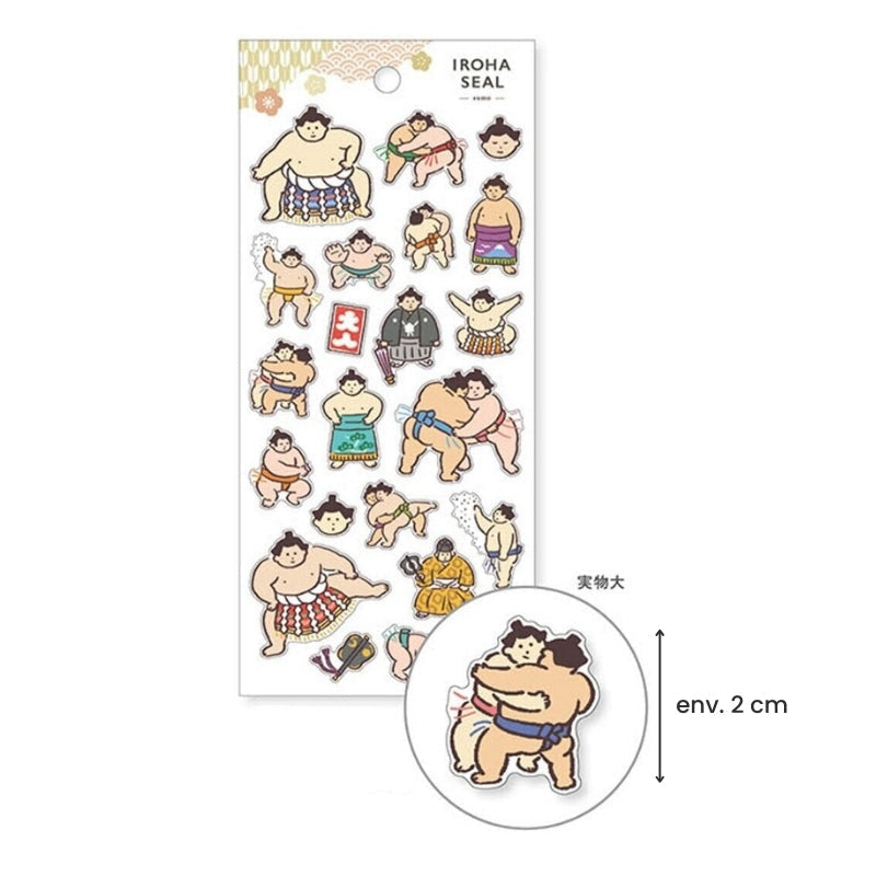 Japanske sumo-klistermærker