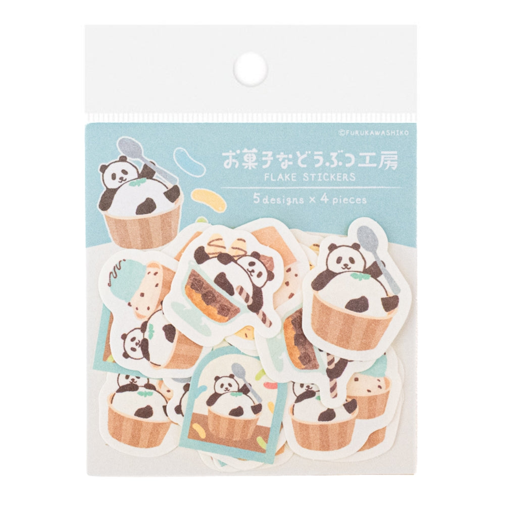 Japanske Washi-Klistermærker - Panda