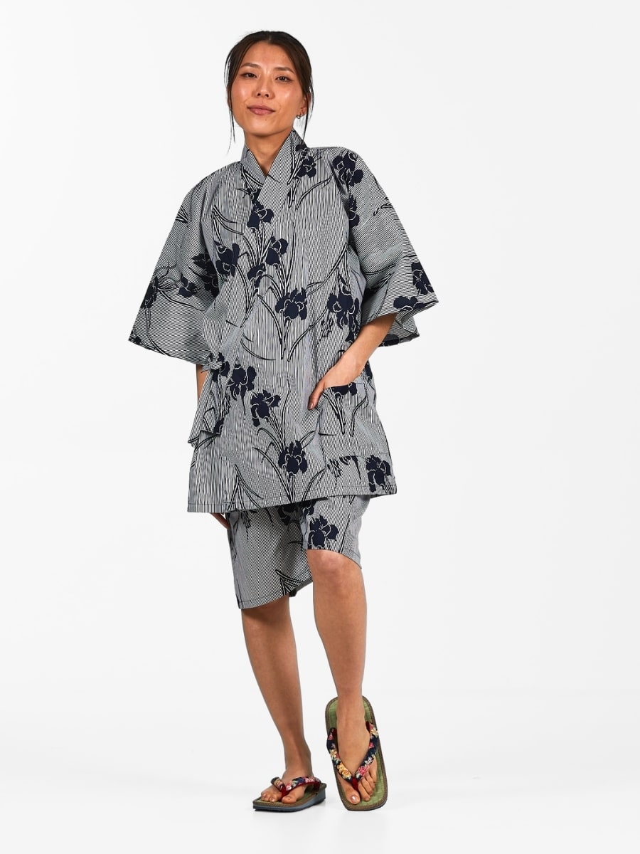 Jinbei japansk kvinde Iris