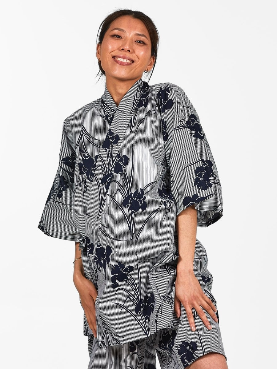 Jinbei japansk kvinde Iris