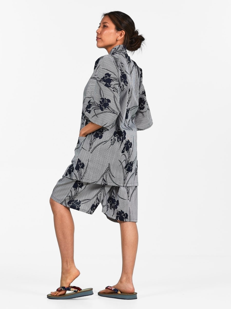 Jinbei japansk kvinde Iris