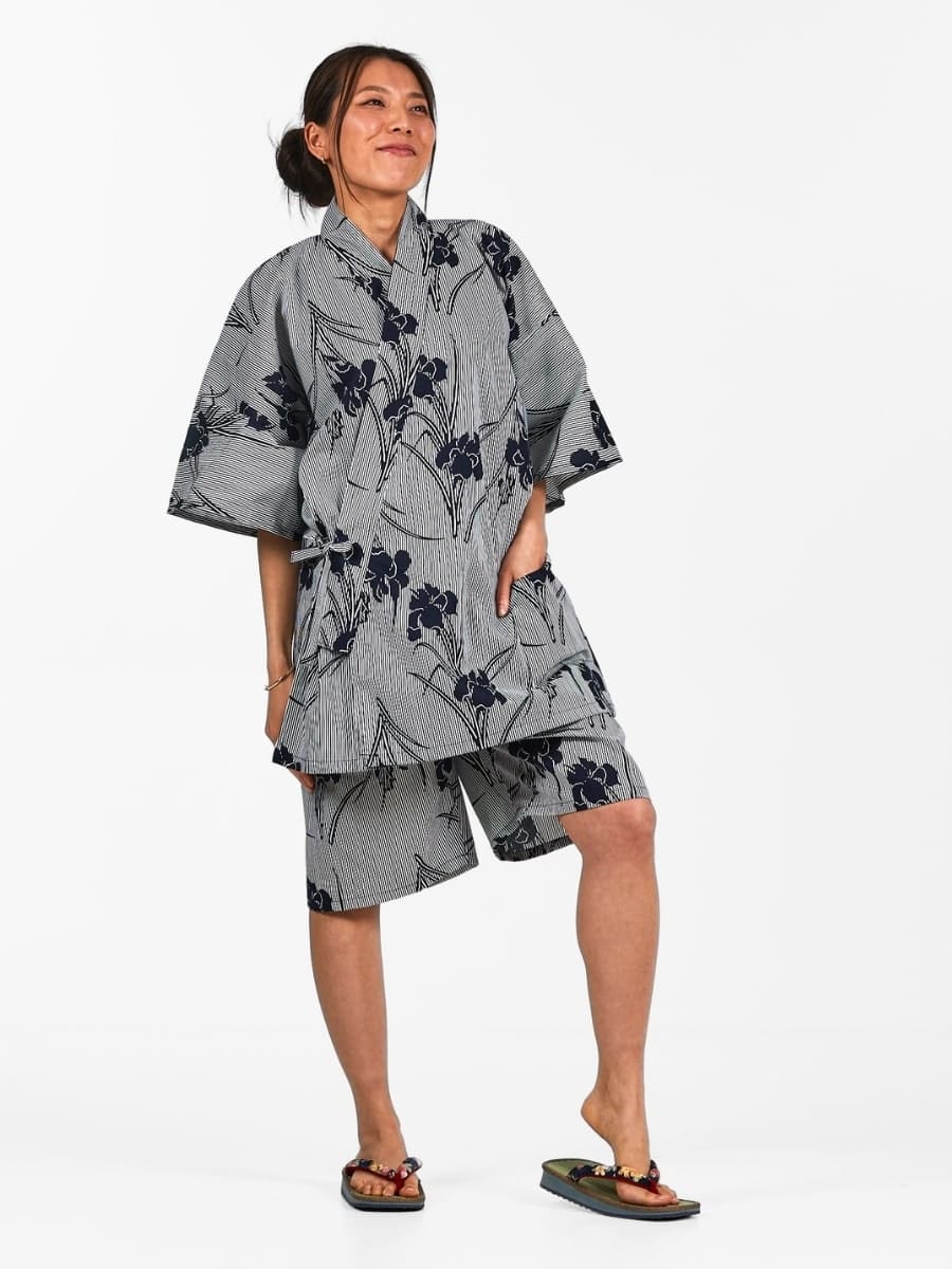 Jinbei japansk kvinde Iris S