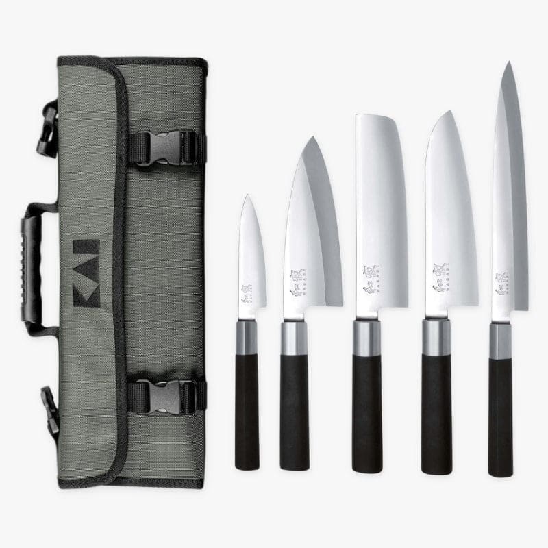 KAI Wasabi Black 5 japansk knivtaske