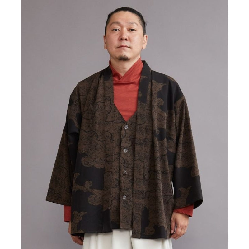 Kimono-cardigan til mænd