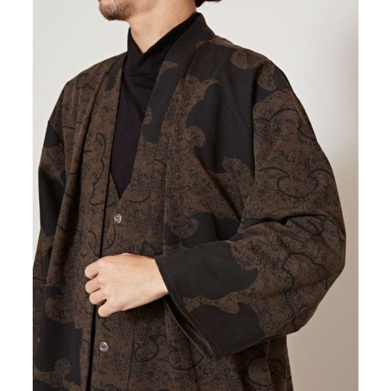 Kimono-cardigan til mænd
