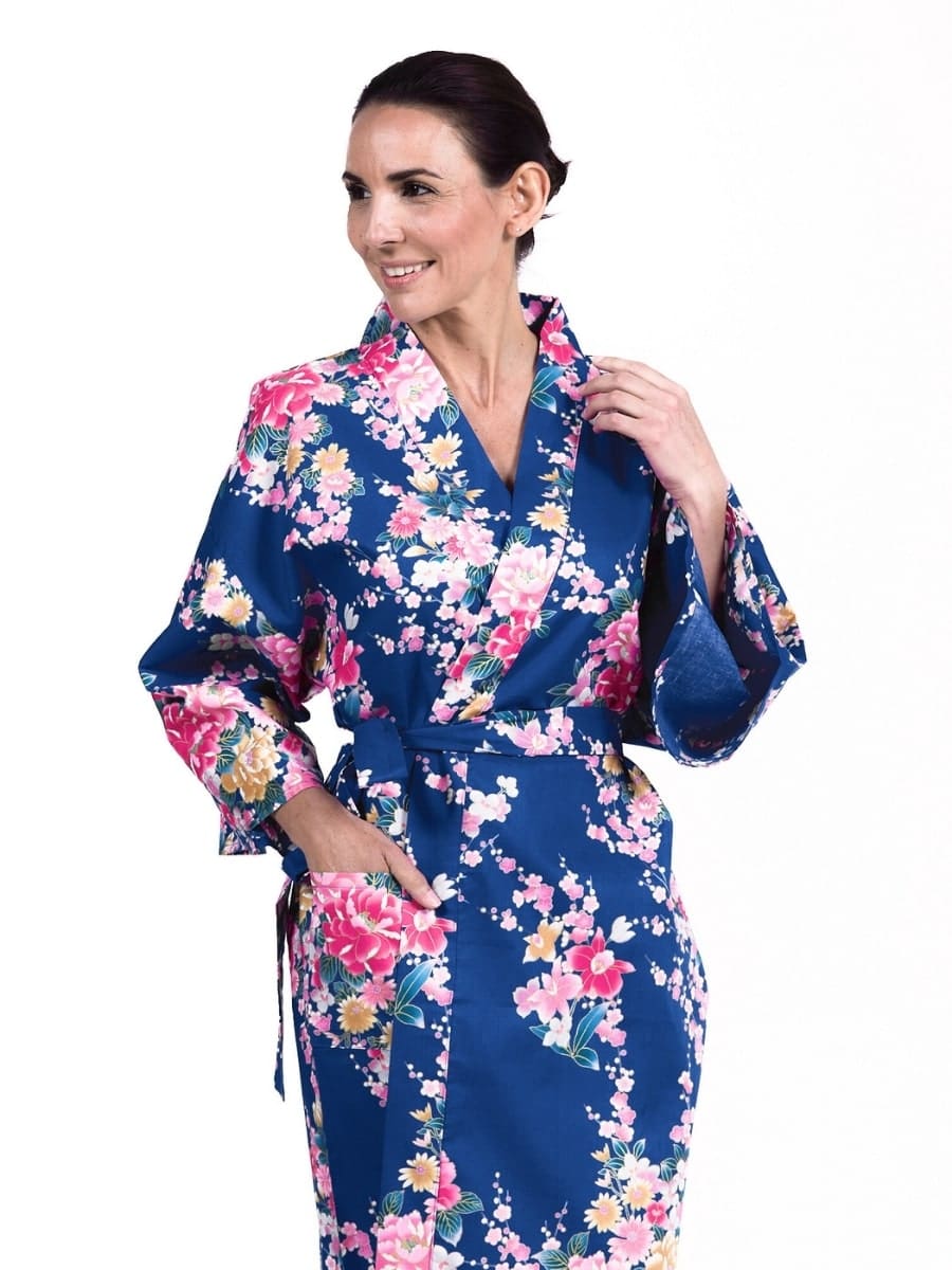 Kimono Happi Woman Botan to Uchōran Én størrelse