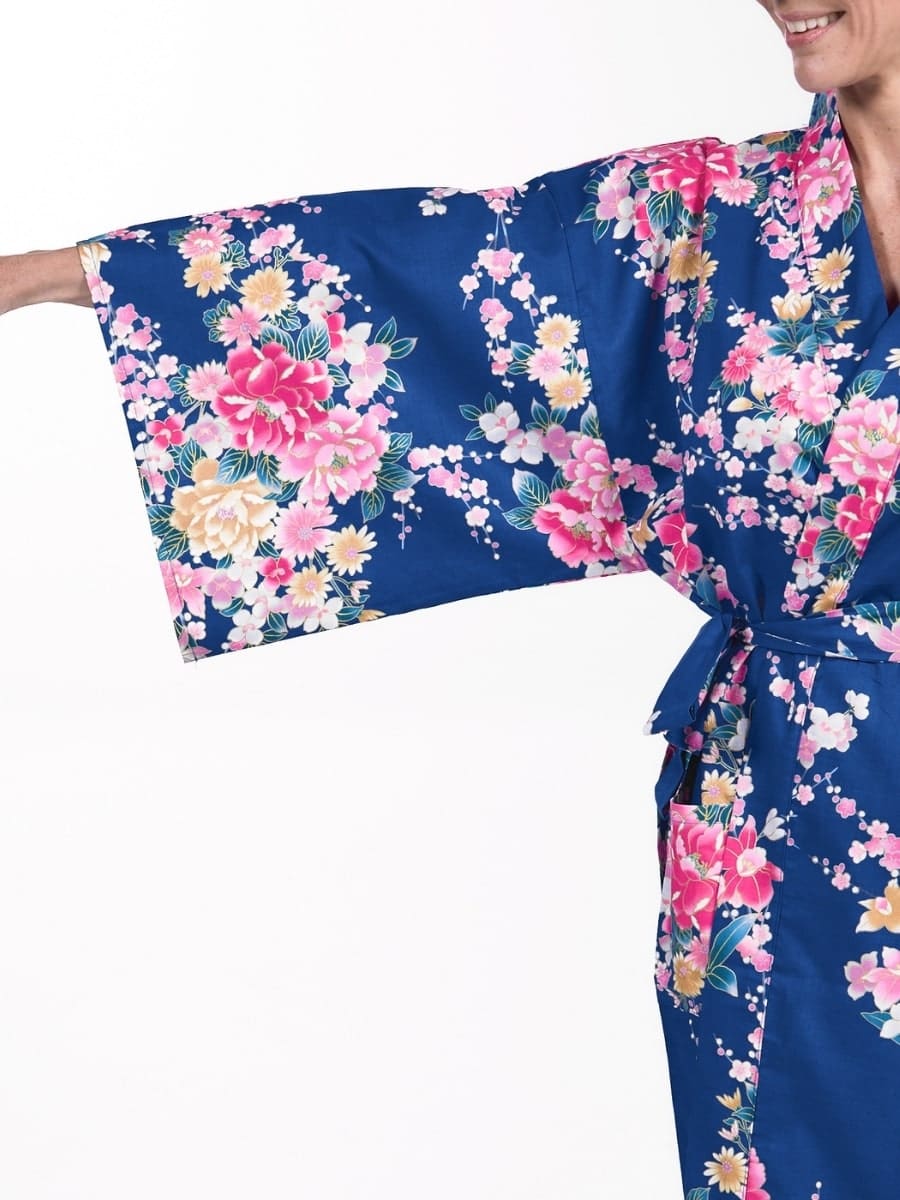 Kimono Happi Woman Botan to Uchōran Én størrelse