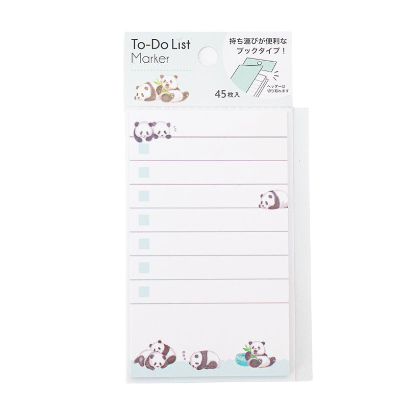Klæbesedler To-Do - Kawaii Panda