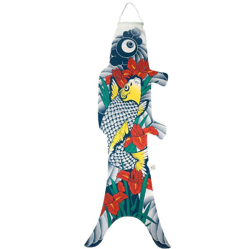 Koinobori fiske-tatovering - 100 cm