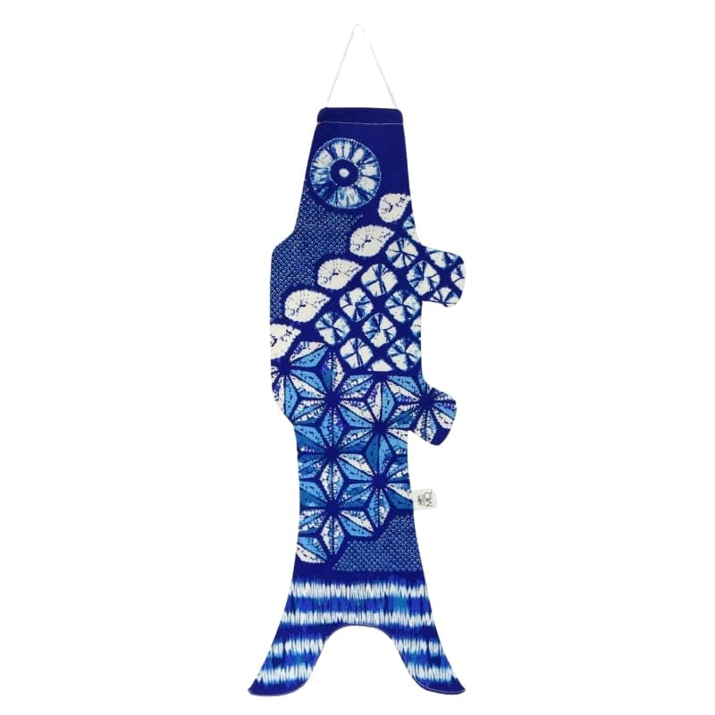 Koinobori Shibori Indigo - 70 cm