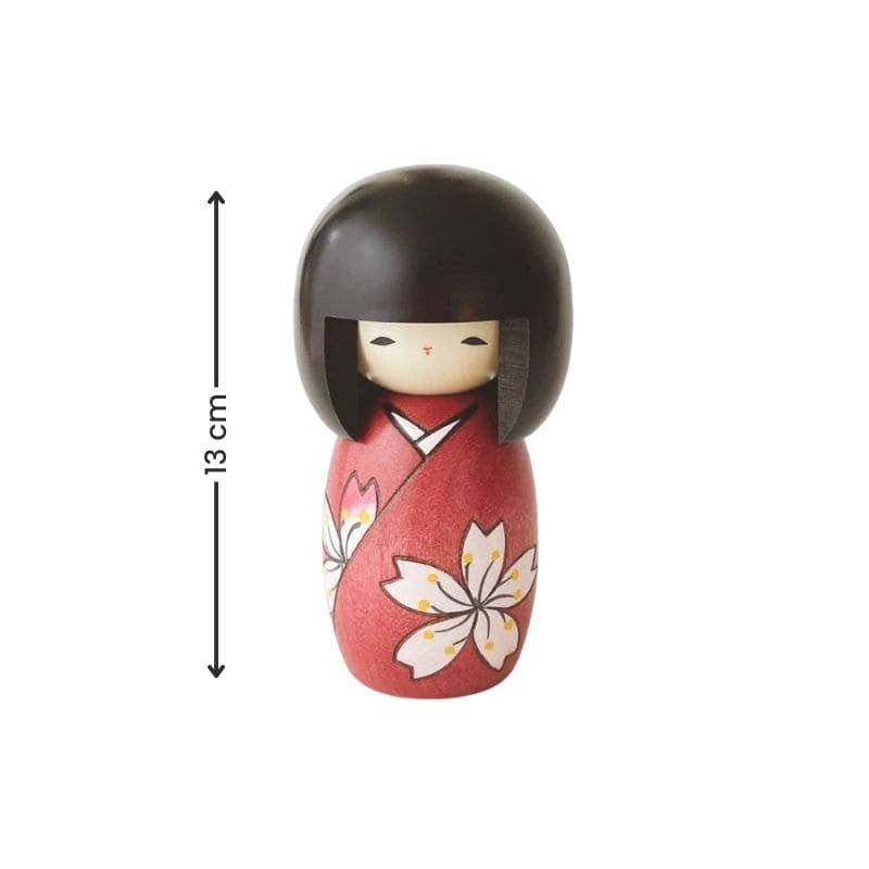 Kokeshi Blossom dukke