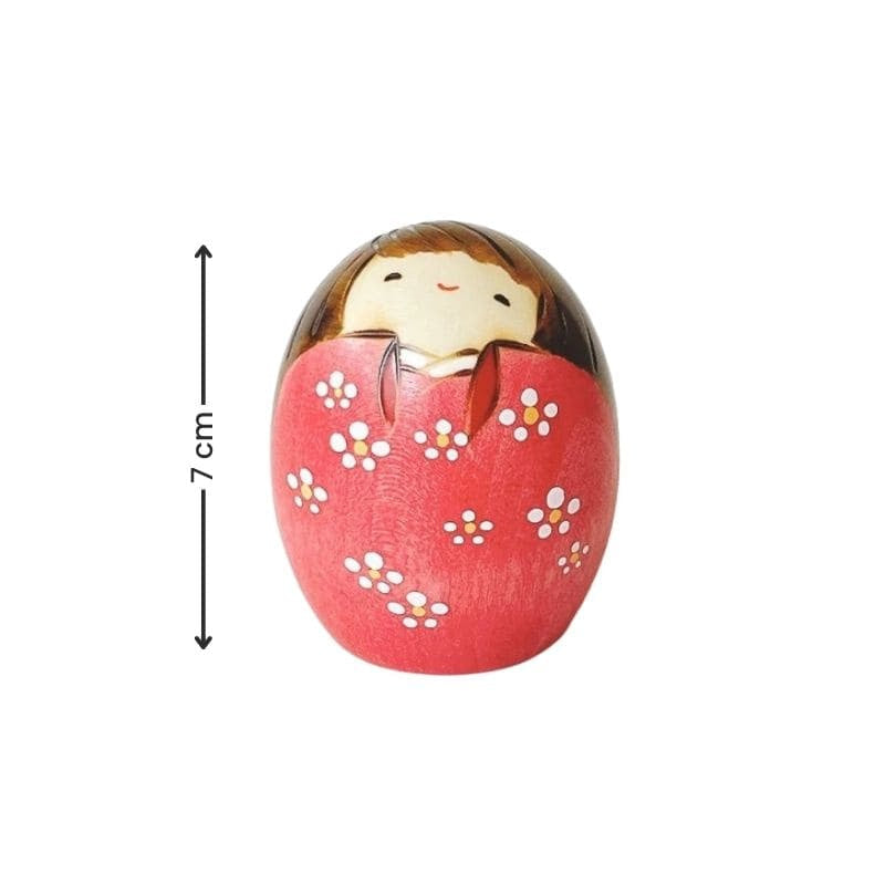 Kokeshi Shiawase dukke