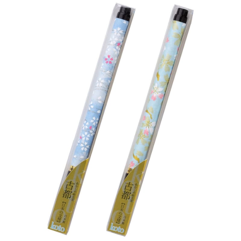 Koto Paintbrush Paper Washi Handle Lyseblå