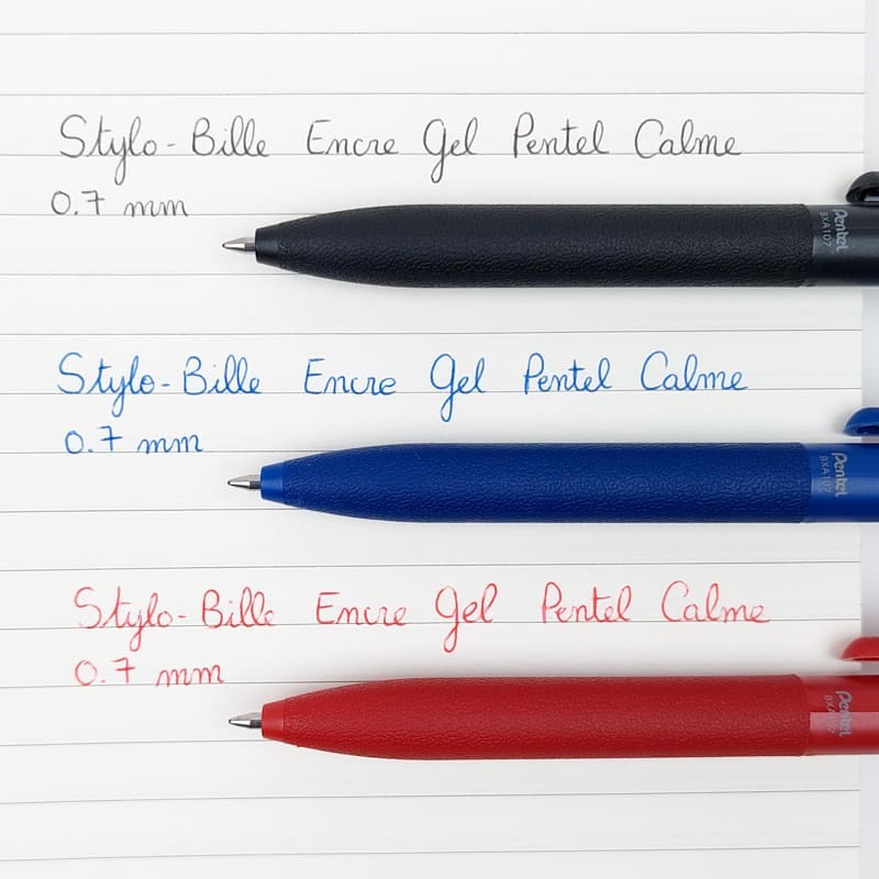 Kuglepenblæk Gel Pentel Calm 0,7 mm