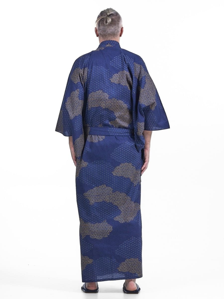Kumo Yukata Kimono til mænd