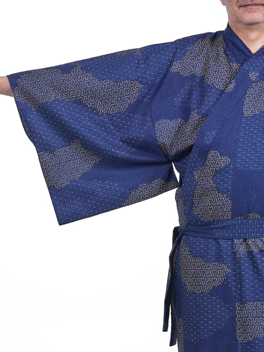Kumo Yukata Kimono til mænd