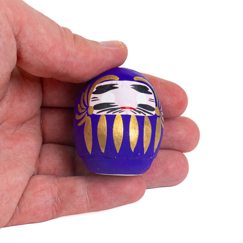 Lille Japansk Daruma 4 cm - Flere Farver