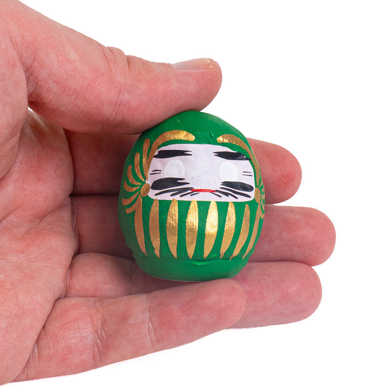 Lille Japansk Daruma 4 cm - Flere Farver