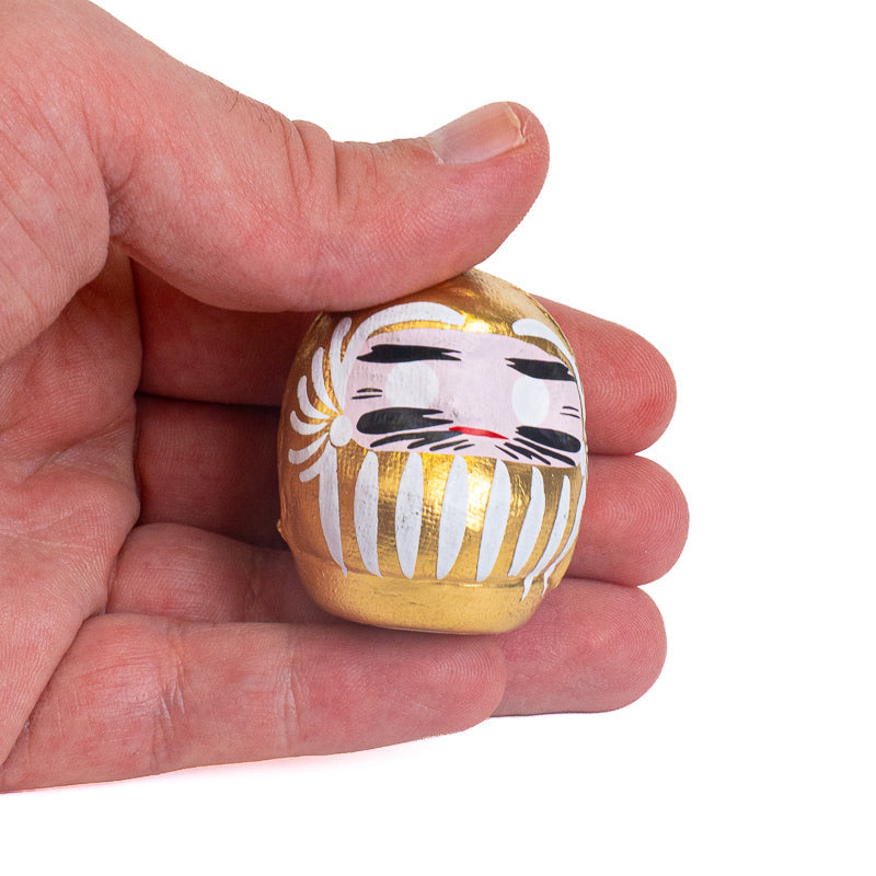 Lille Japansk Daruma 4 cm - Flere Farver