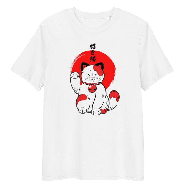 Lucky japansk kat T-shirt S