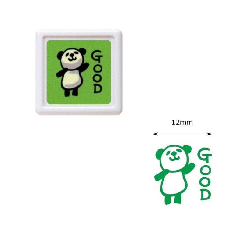 Mini japansk panda-stempel Good