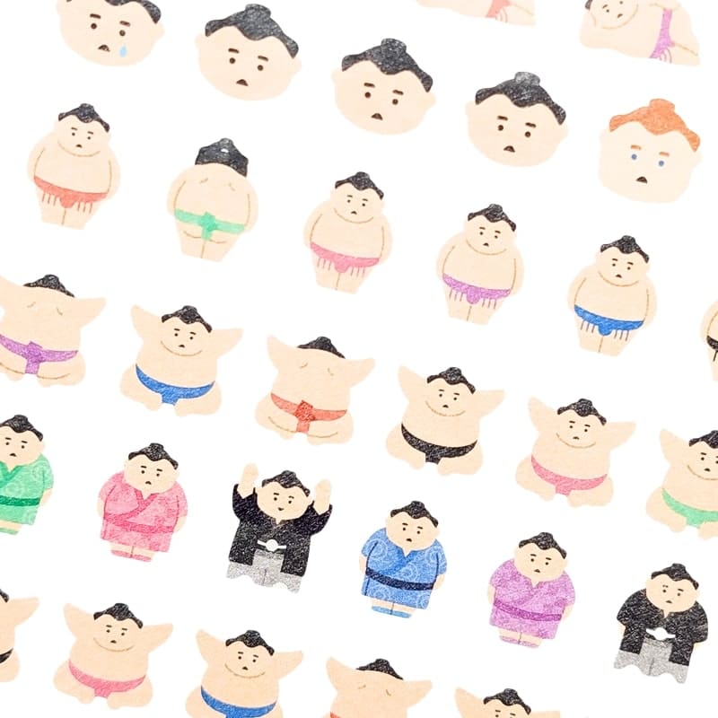 Mini Sumo japanske klistermærker