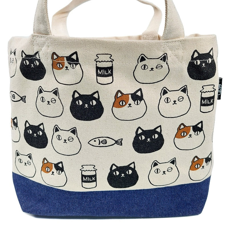 Mini tote bag japanske katte