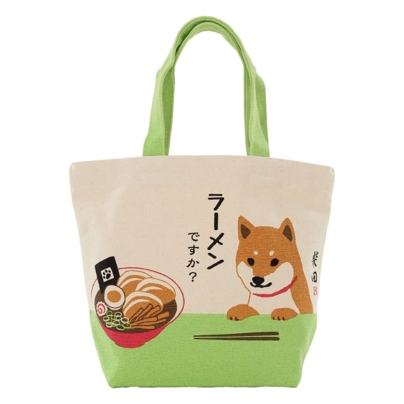 Mini tote bag Ramen & Shiba