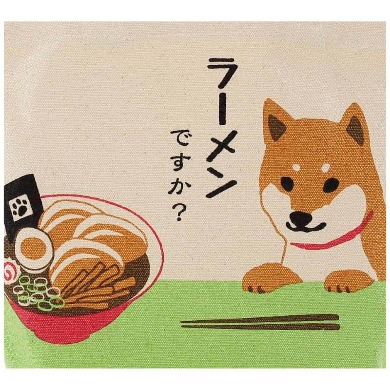 Mini tote bag Ramen & Shiba