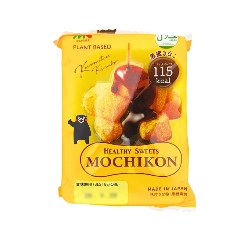 Mochikon Konjac-gelé sort sukker & Kinako
