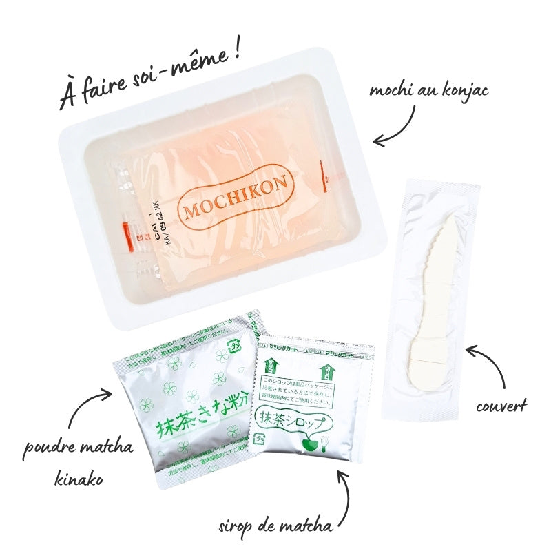 Mochikon Konjac Jelly med Matcha