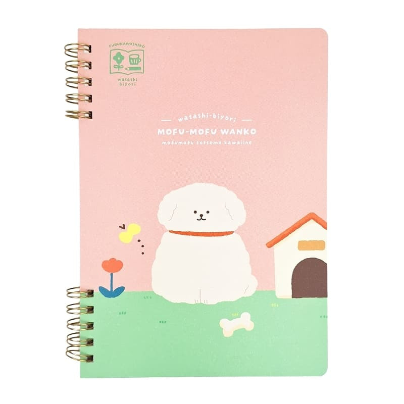 Mofu-Mofu Wanko Spiral Notebook
