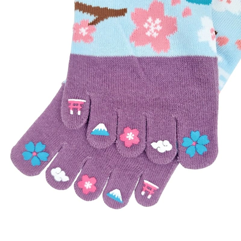 Mount Fuji 5-finger-strømper EU 36-39