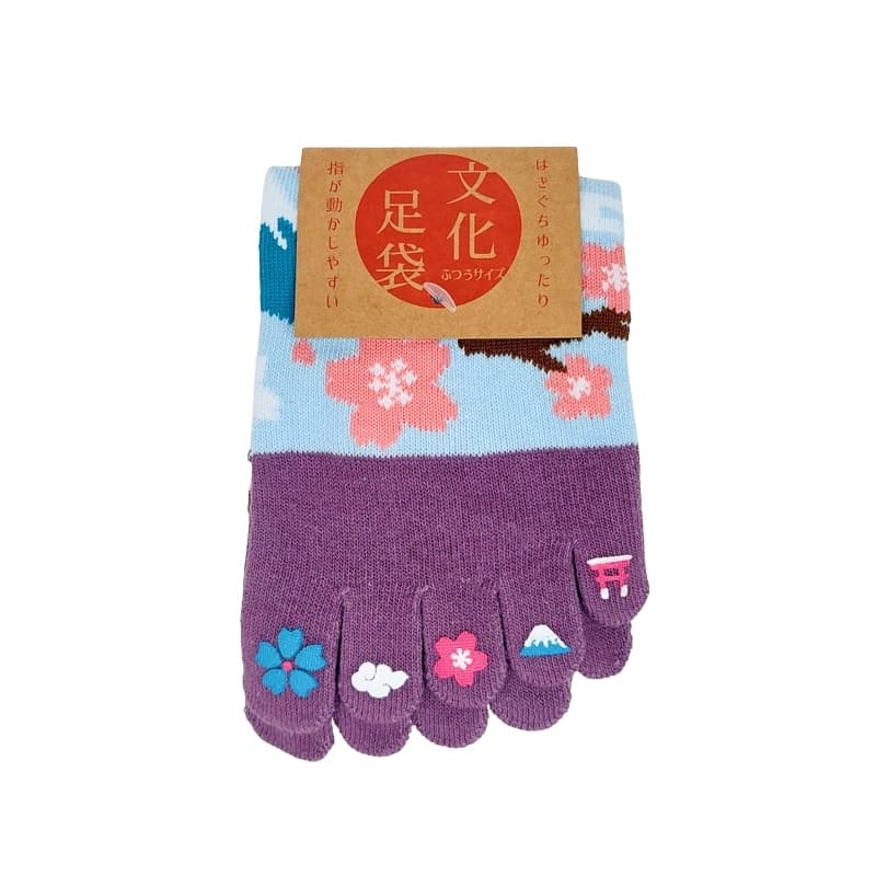 Mount Fuji 5-finger-strømper EU 36-39
