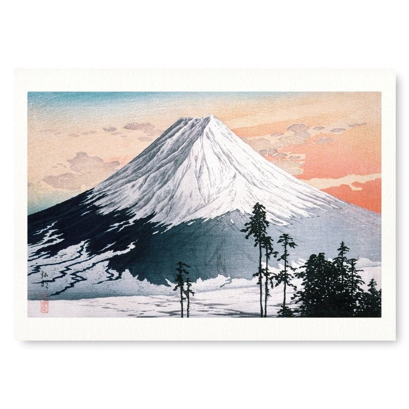Mount Fuji Print Poster A3